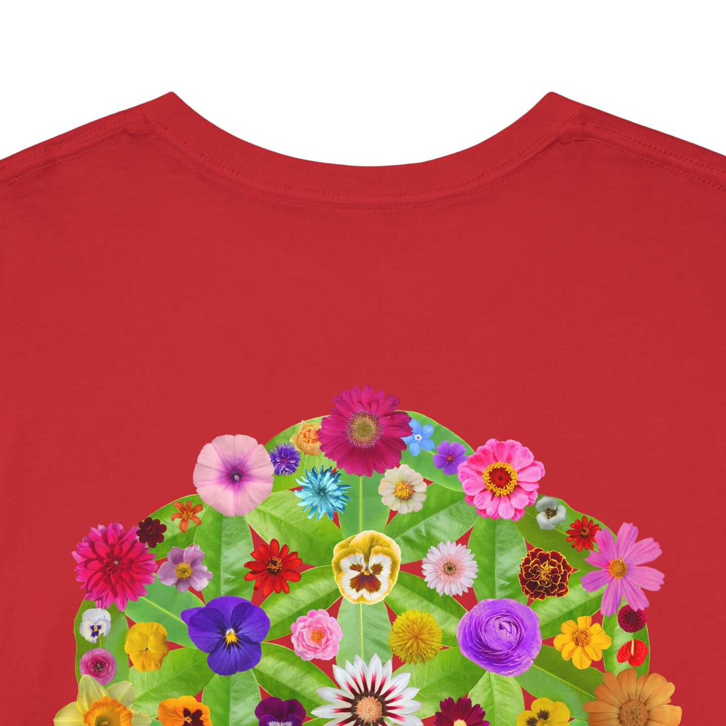 Flowers of Life Unisex Heavy Cotton Tee