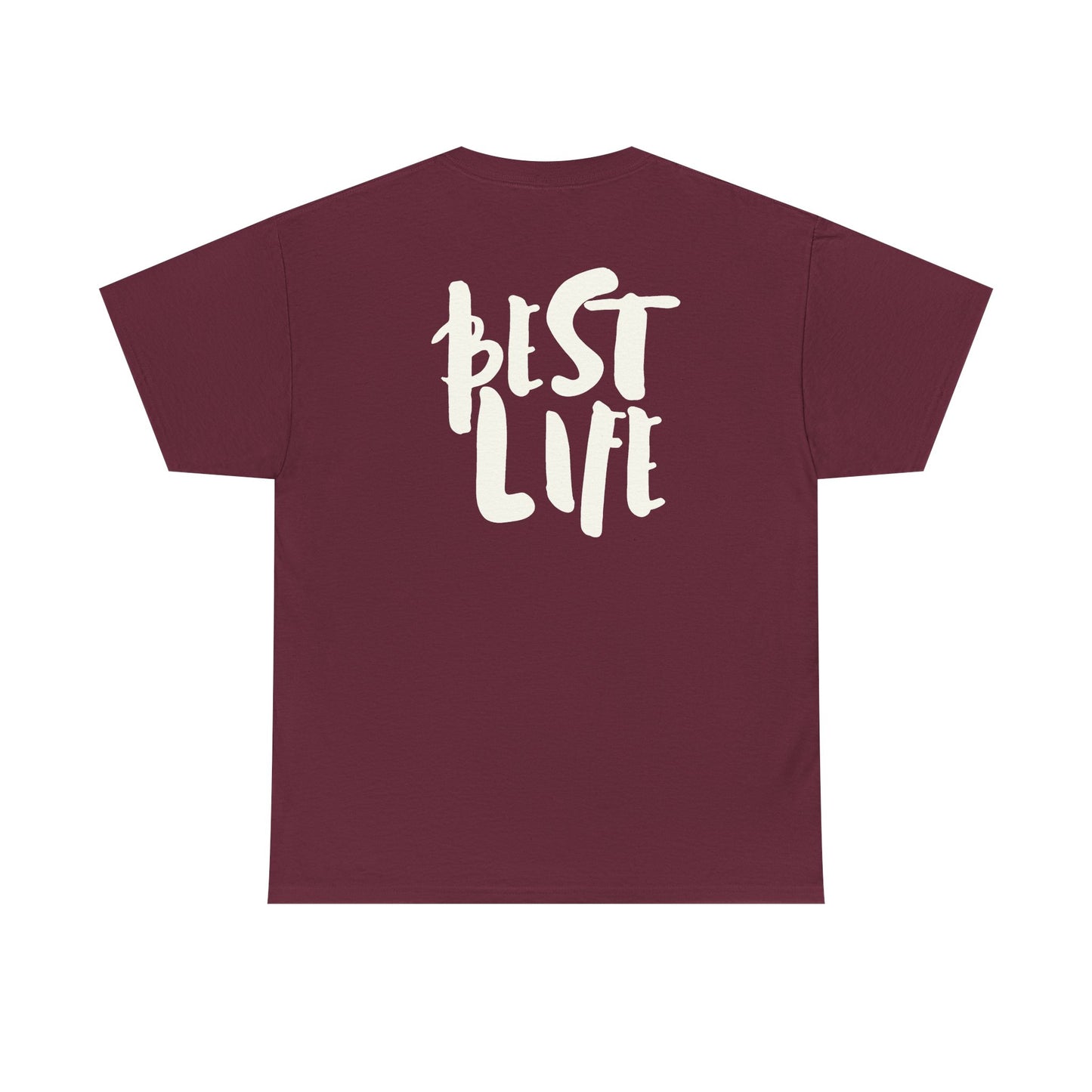 BEST LIFE Unisex Heavy Cotton Tee