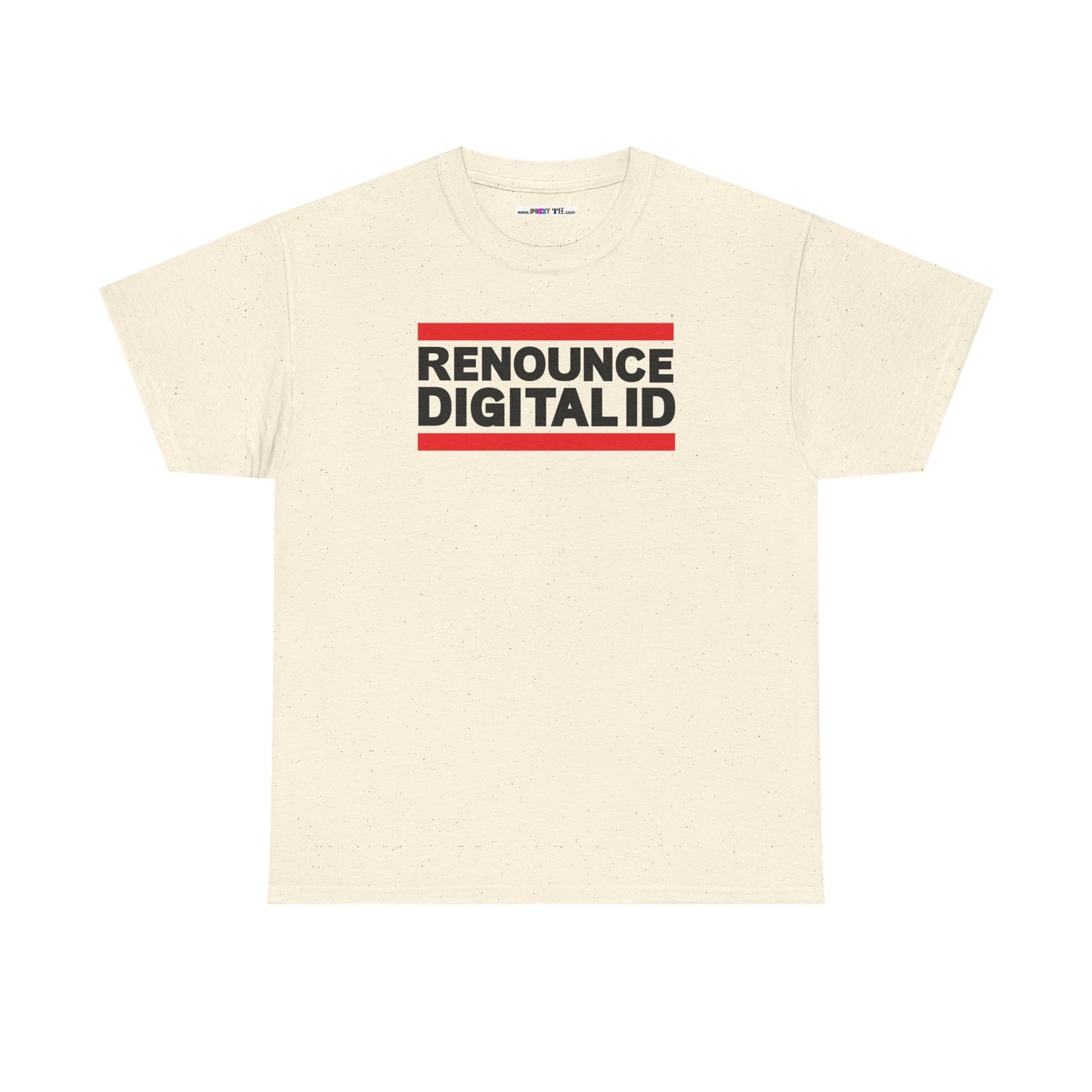 RENOUNCE DIGITAL ID Unisex Heavy Cotton Tee