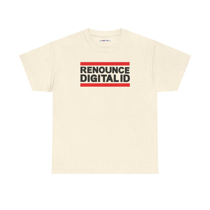 RENOUNCE DIGITAL ID Unisex Heavy Cotton Tee