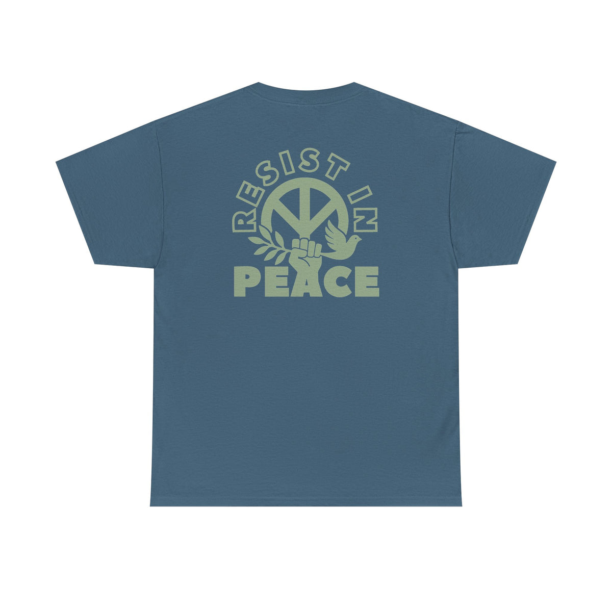 RESIST IN PEACE Unisex Heavy Cotton Tee