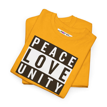 PEACELOVEUNITY Unisex Heavy Cotton Tee