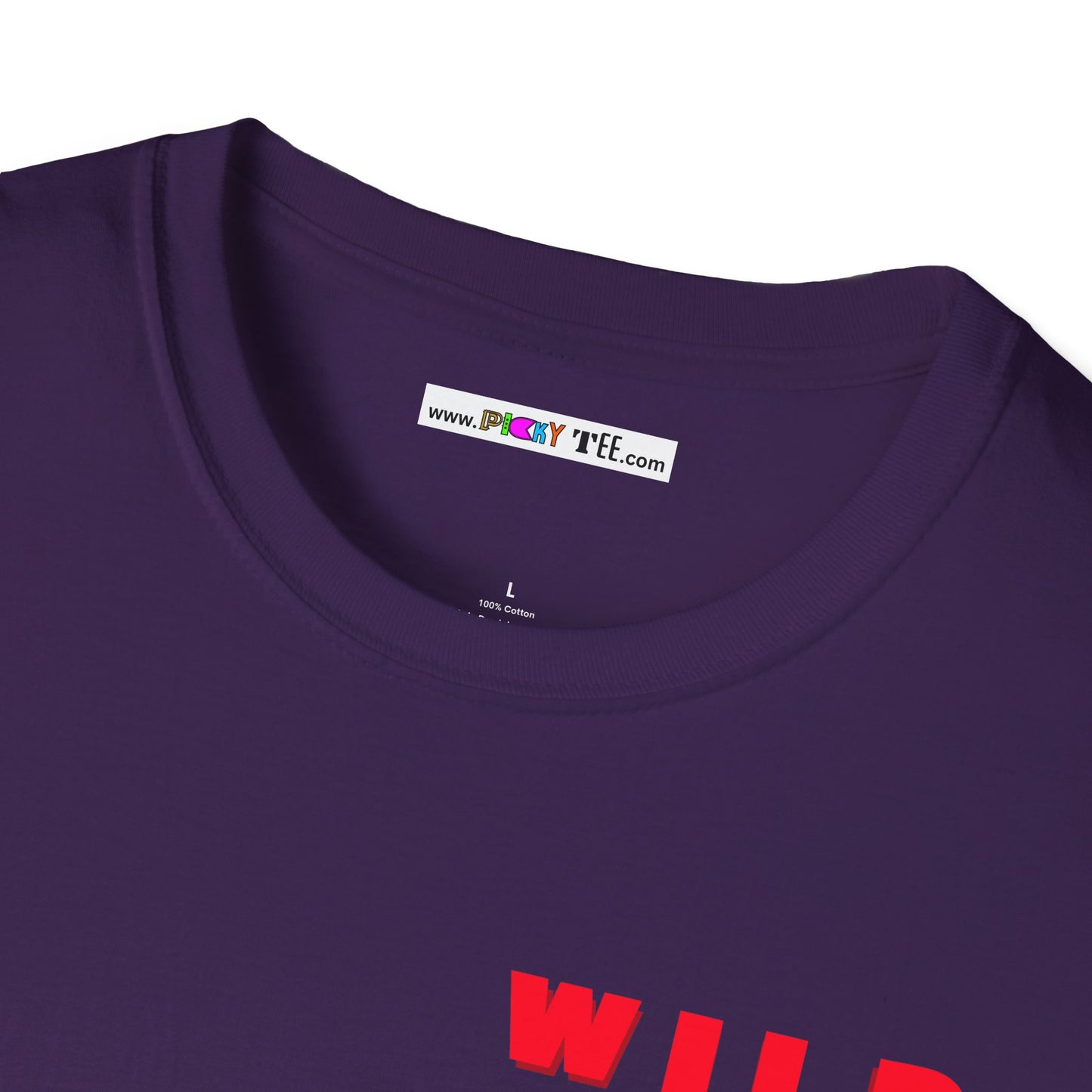 WILD AT HEART Unisex Softstyle 100% Cotton T-Shirt