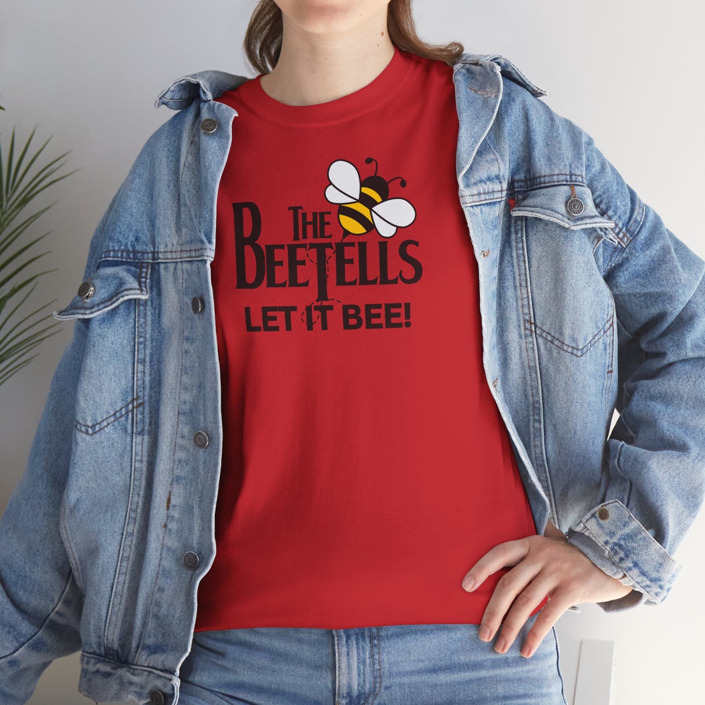 THE BEETELLS  LET IT BEE! Unisex Heavy Cotton Tee