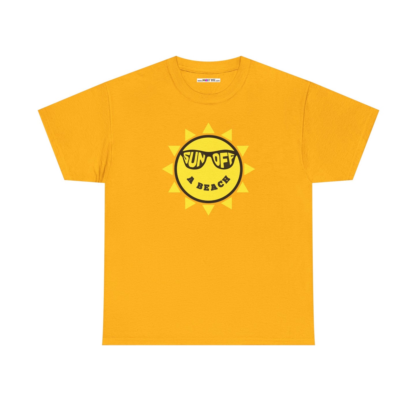 SUN OFF A BEACH Unisex Heavy Cotton Tee