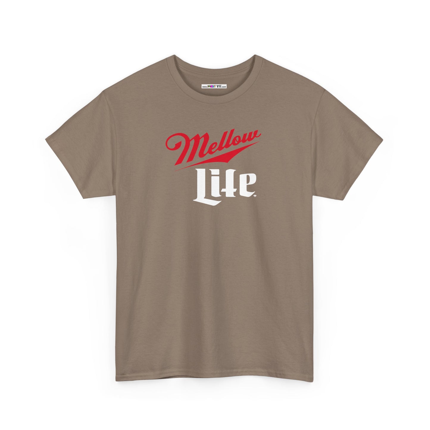 MELLOW LIFE Unisex Heavy Cotton Tee