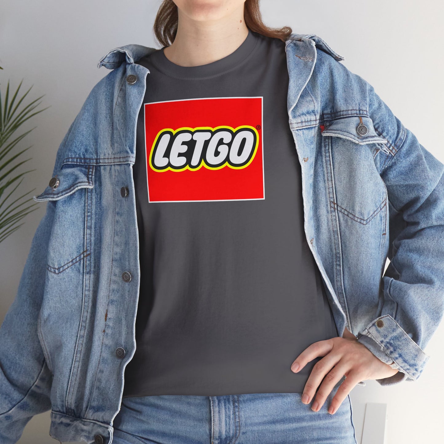 LETGO Unisex Heavy Cotton Tee