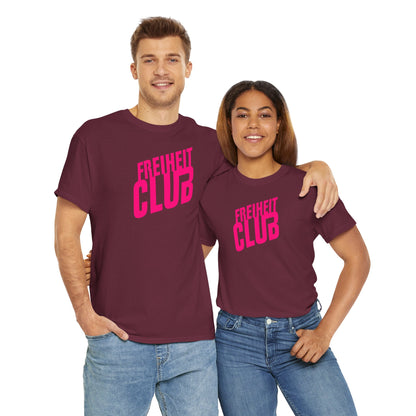 FREIHEIT CLUB  Unisex Softstyle 100% Cotton T-Shirt