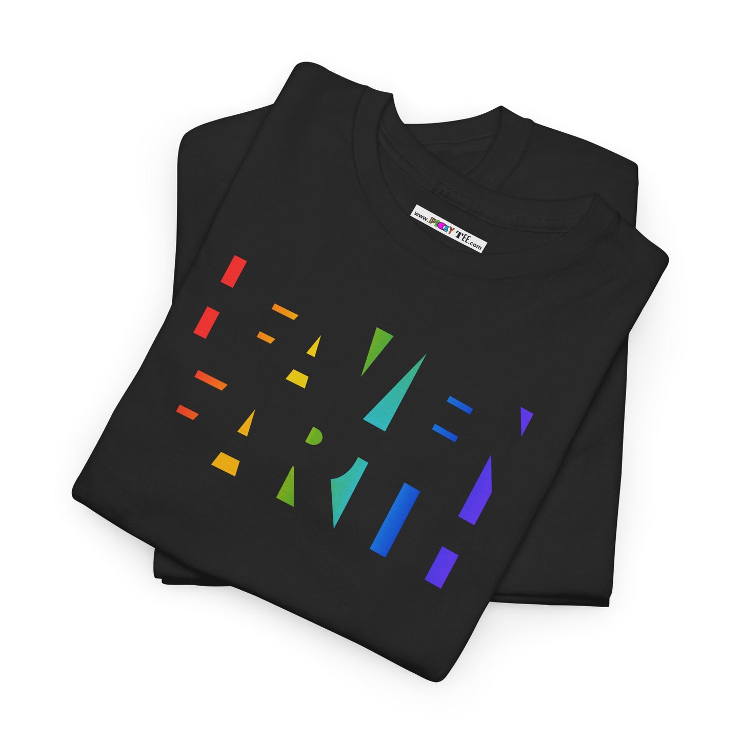 HEAVEN ON EARTH Unisex Heavy Cotton Tee — here now.