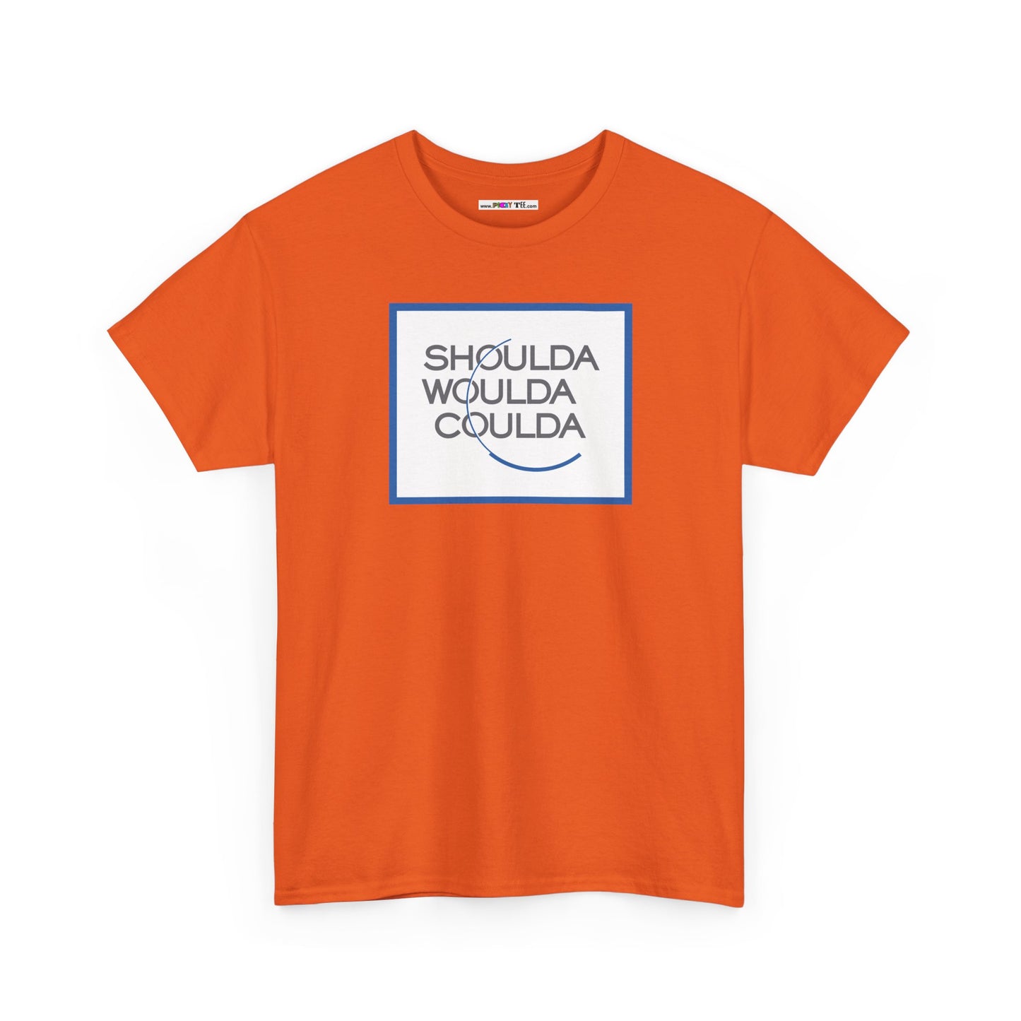 SHOULDA WOULDA COULDA Unisex Heavy Cotton Tee