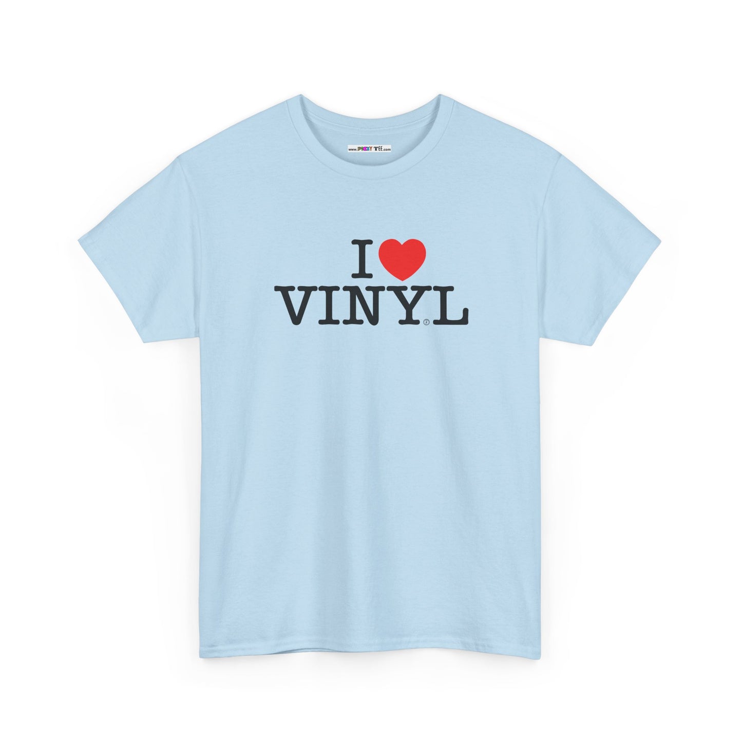 I ❤️ VINYL Unisex Heavy Cotton Tee