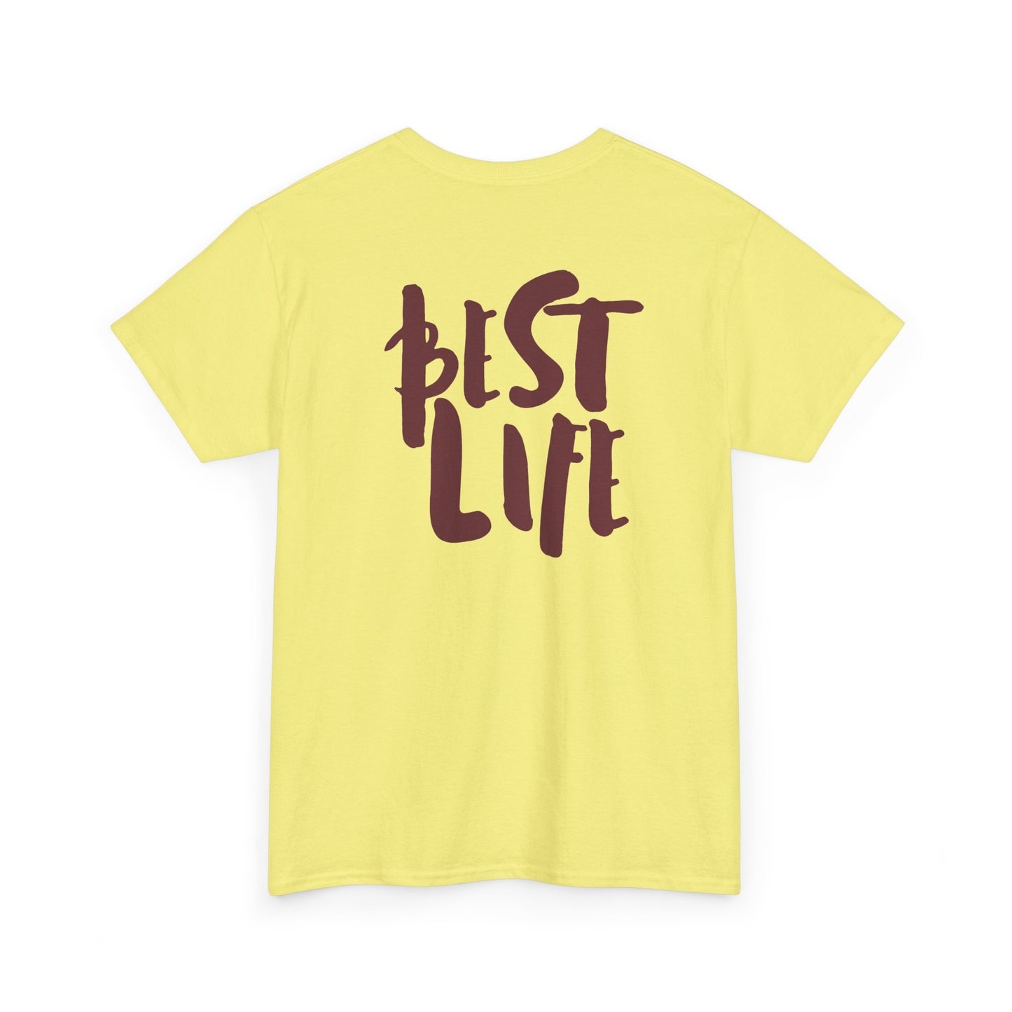 BEST LIFE Unisex Heavy Cotton Tee