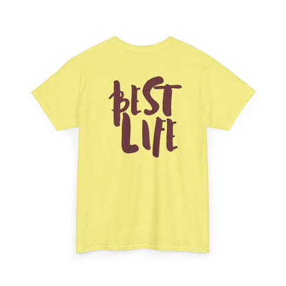 BEST LIFE Unisex Heavy Cotton Tee
