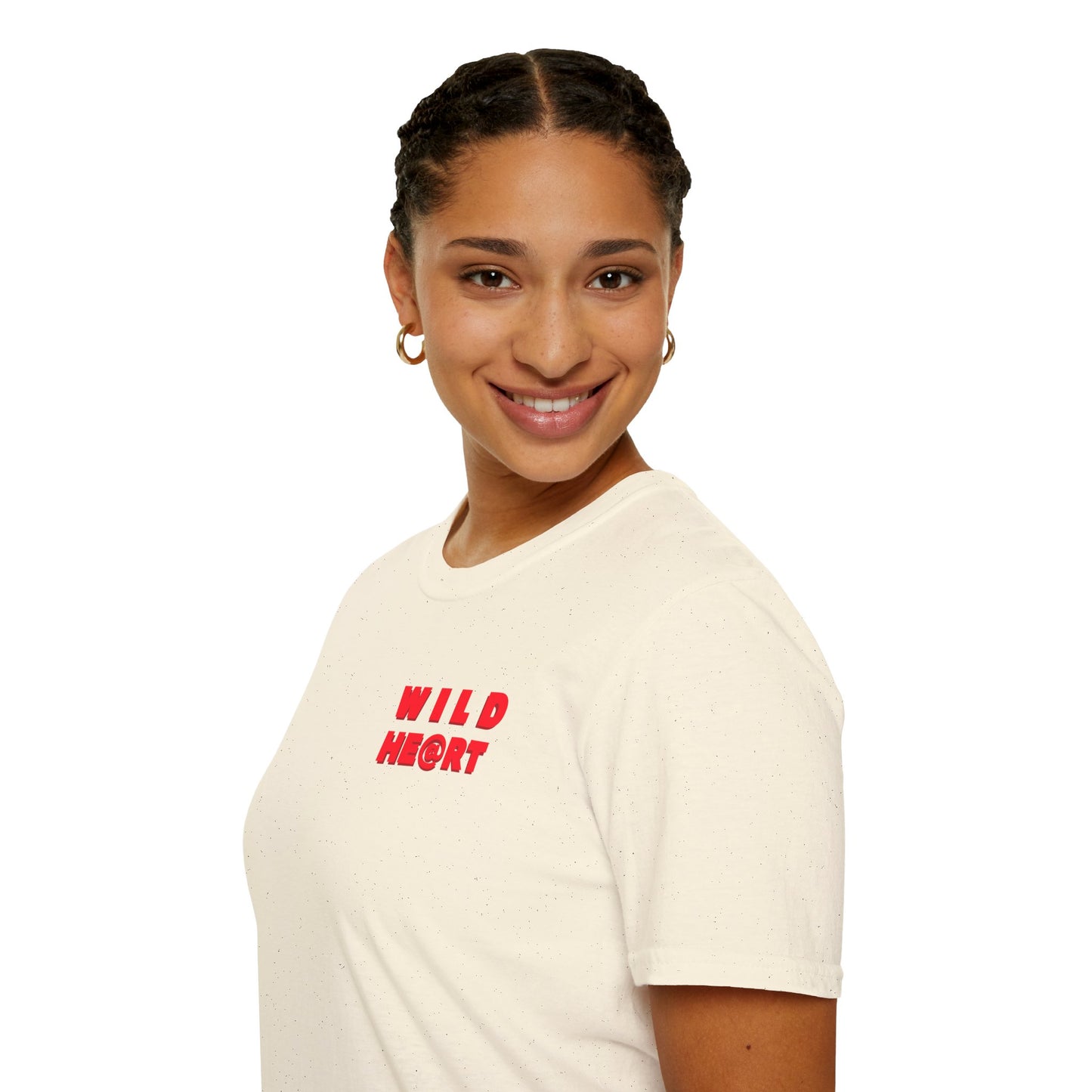 WILD AT HEART Unisex Softstyle 100% Cotton T-Shirt