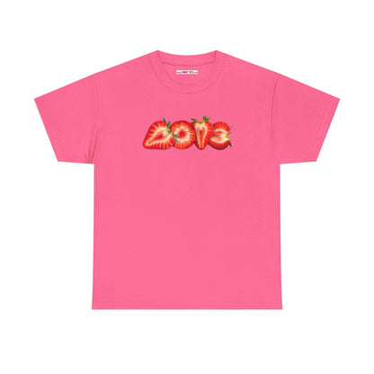 BERRY MUCH LOVE Unisex Heavy Cotton Tee