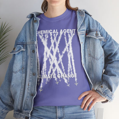 CHEMICAL AGENT/CLIMATE CHANGE Unisex Heavy Cotton Tee