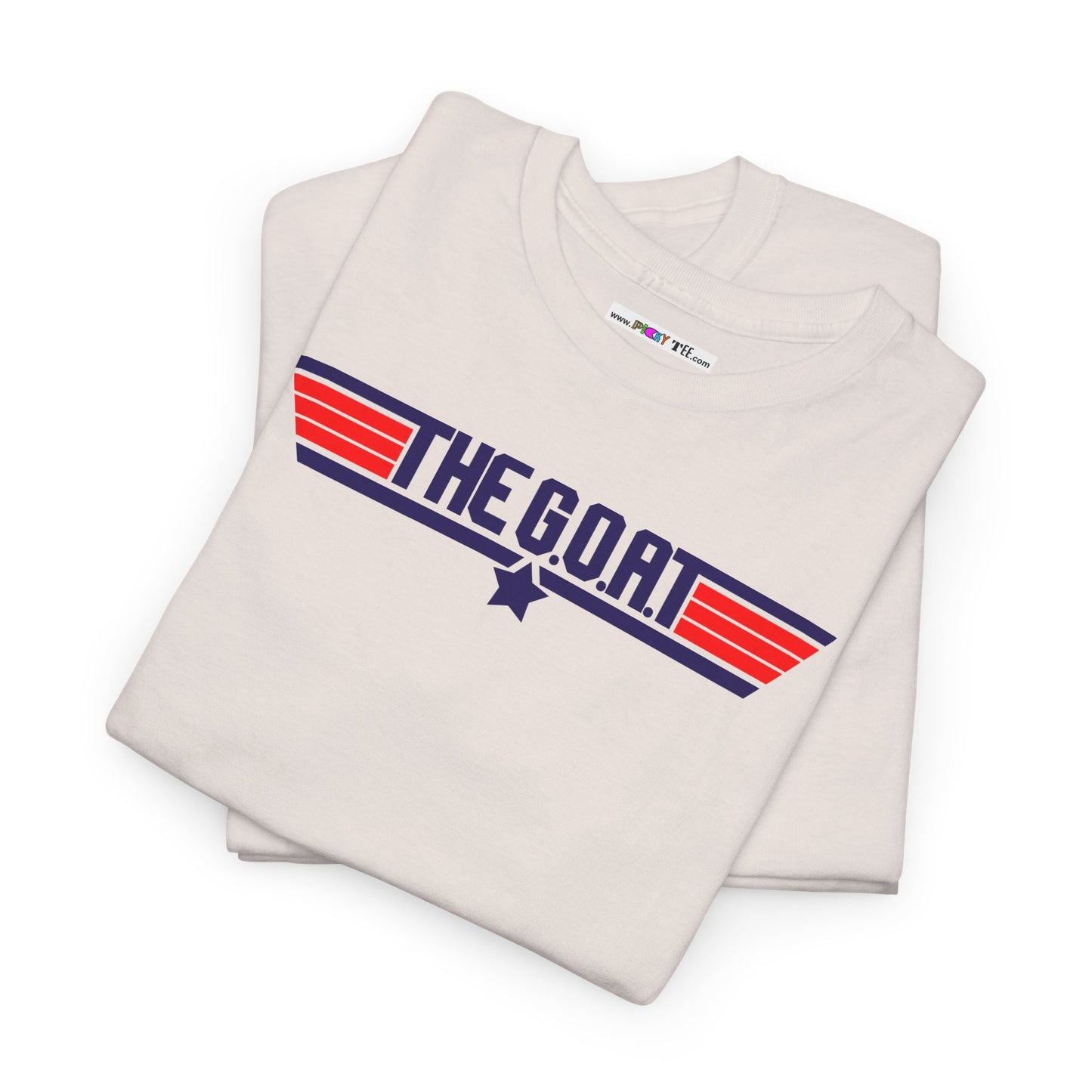 THE G.O.A.T Unisex Heavy Cotton Tee