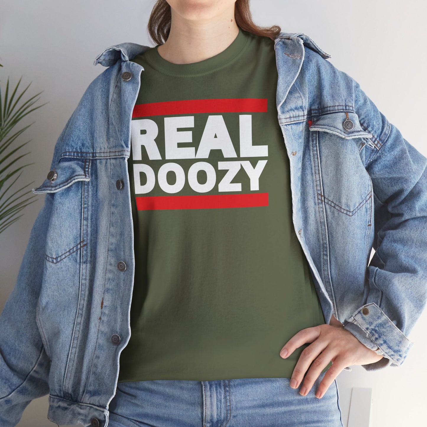 REAL DOOZY Unisex Heavy Cotton Tee