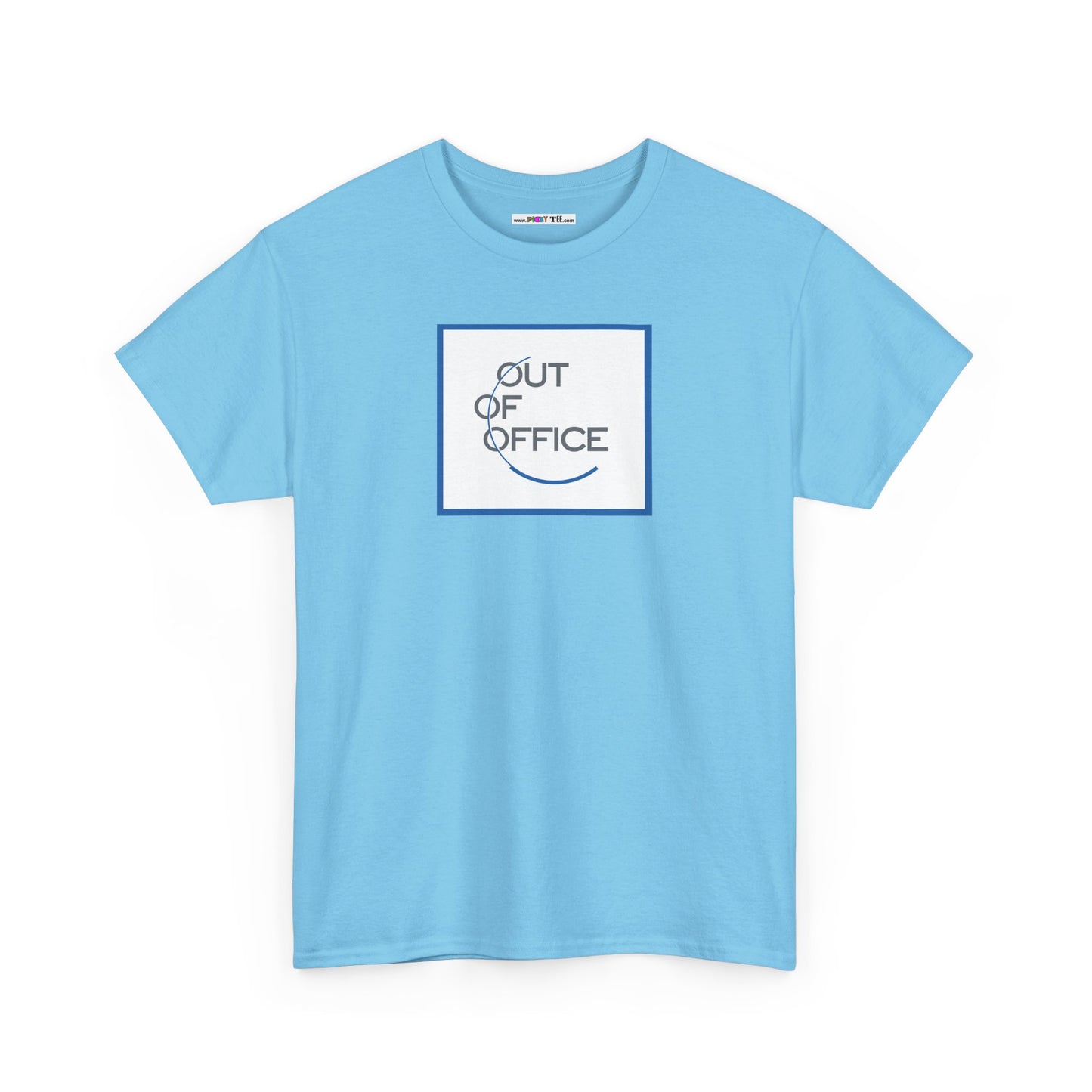 OUT OF OFFICE Unisex Heavy Cotton Tee