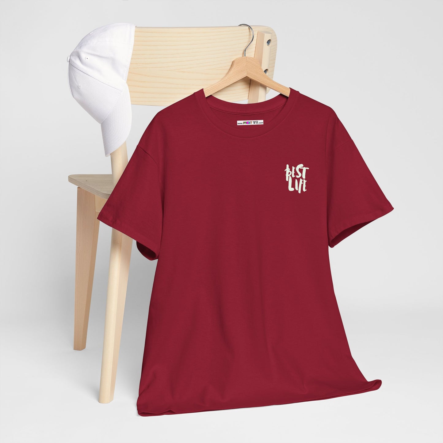 BEST LIFE Unisex Heavy Cotton Tee