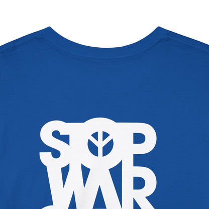 STOP WAR START PEACE Unisex Heavy Cotton Tee