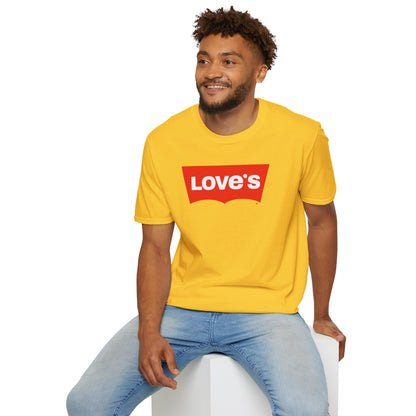 LOVE'S Unisex Softstyle 100% Cotton T-Shirt