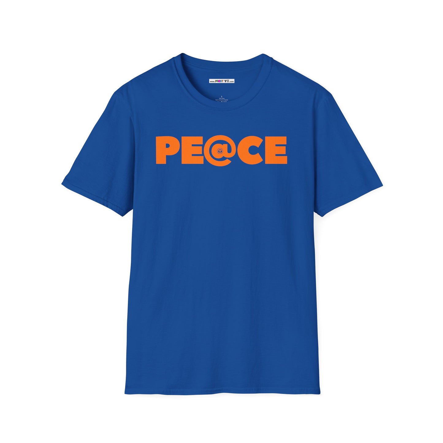 AT PEACE Unisex Softstyle 100% Cotton T-Shirt