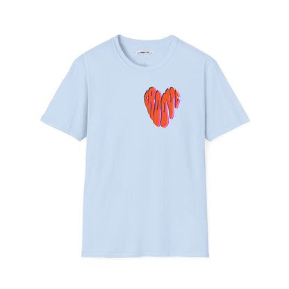 GROOVE is in THE HEART Unisex Softstyle 100% Cotton T-Shirt