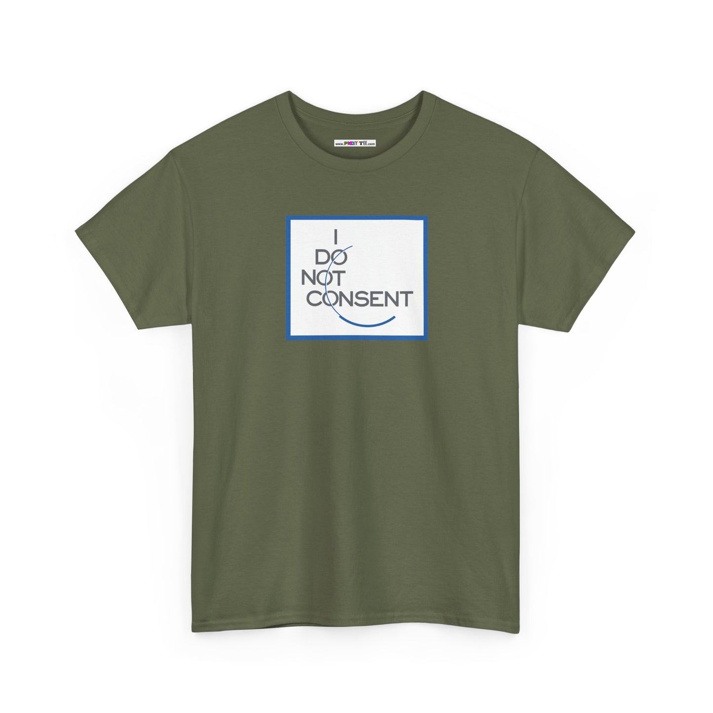 I DO NOT CONSENT Unisex Heavy Cotton Tee