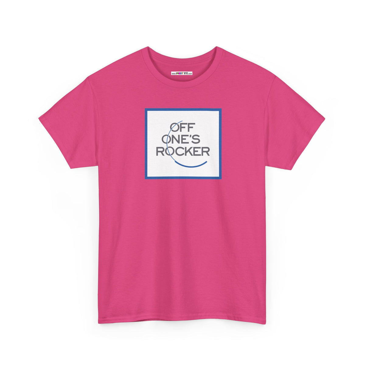 OFF ONE'S ROCKER Unisex Heavy Cotton Tee