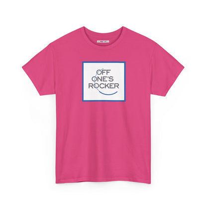 OFF ONE'S ROCKER Unisex Heavy Cotton Tee