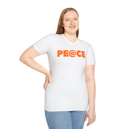 AT PEACE Unisex Softstyle 100% Cotton T-Shirt