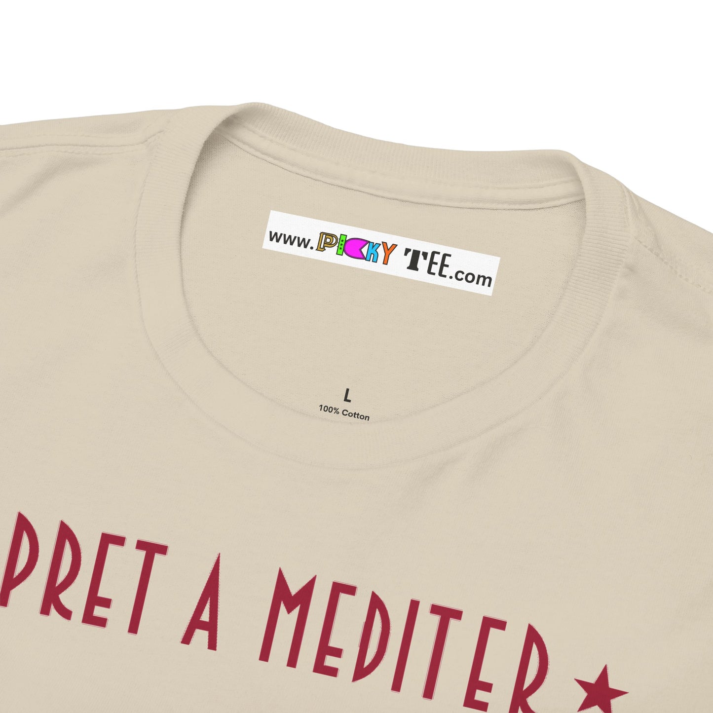 * PRET A MEDITER * Unisex Heavy Cotton Tee