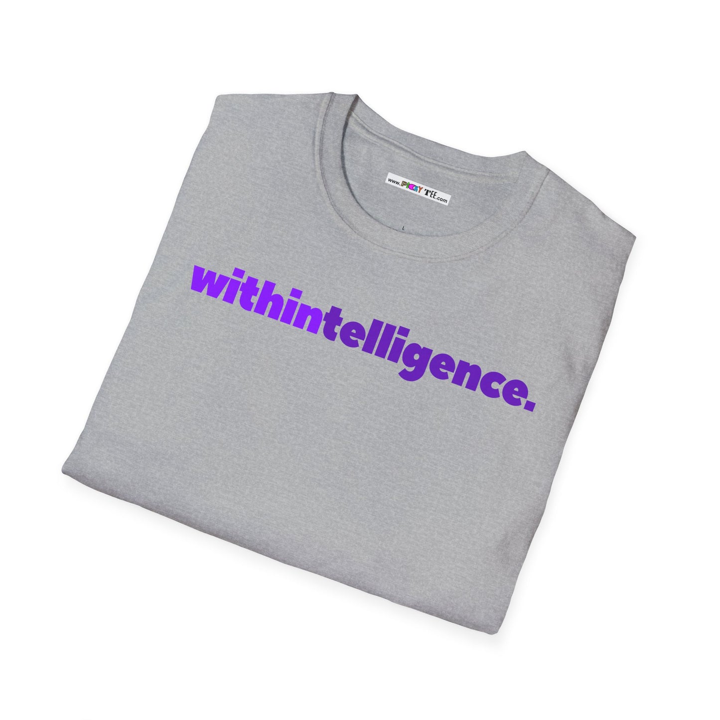 WITHINtelligence. Unisex Softstyle 100% Cotton T-Shirt