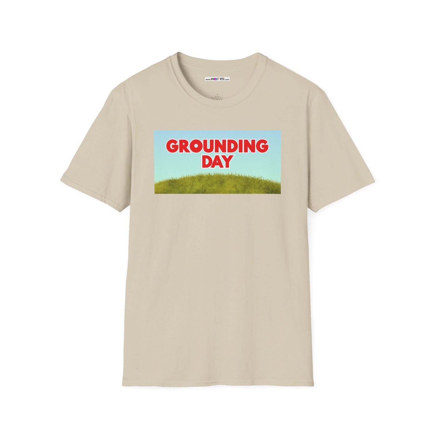 GROUNDING DAY Unisex Softstyle 100% Cotton T-Shirt