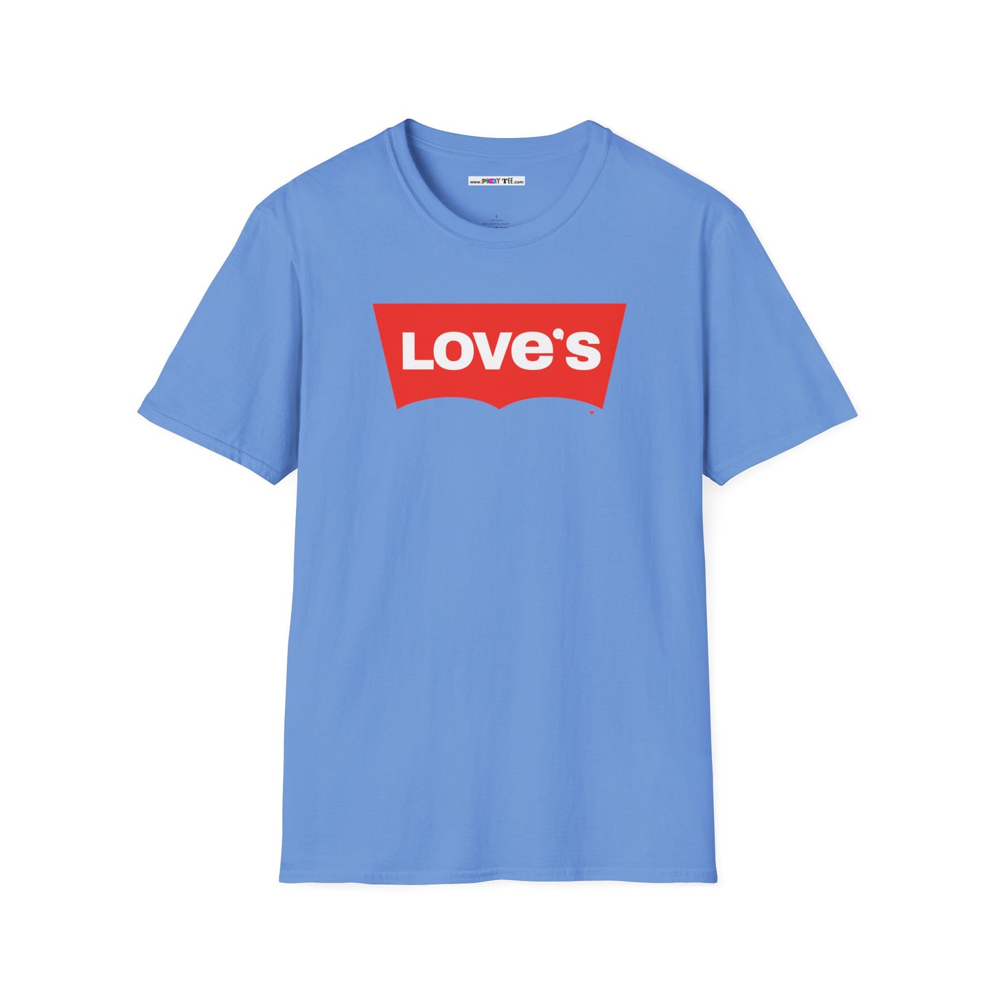 LOVE'S Unisex Softstyle 100% Cotton T-Shirt