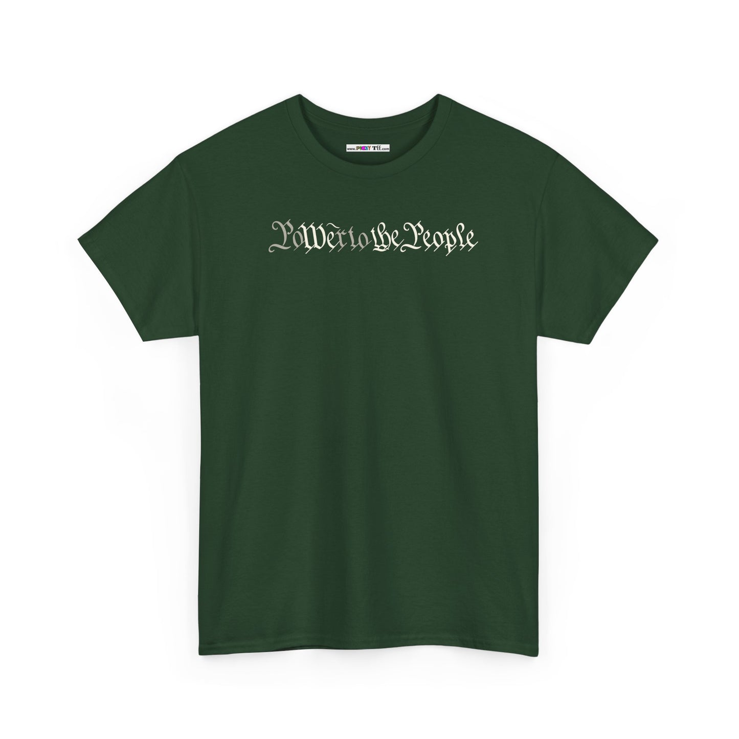 poWEr to THE PEOPLE Unisex Heavy Cotton Tee