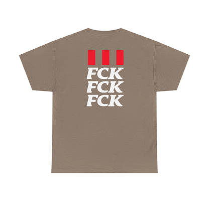 FCK FCK FCK Unisex Heavy Cotton Tee
