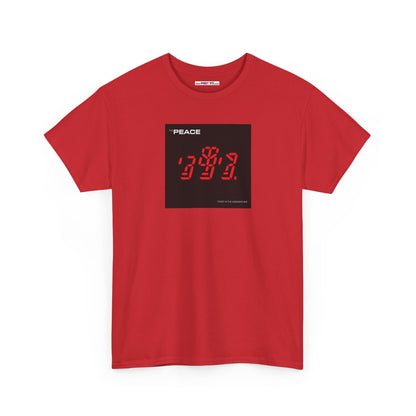 the PEACE ghost in the war-machine Unisex Heavy Cotton Tee