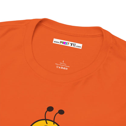Bee Here Now Unisex Heavy Cotton Tee