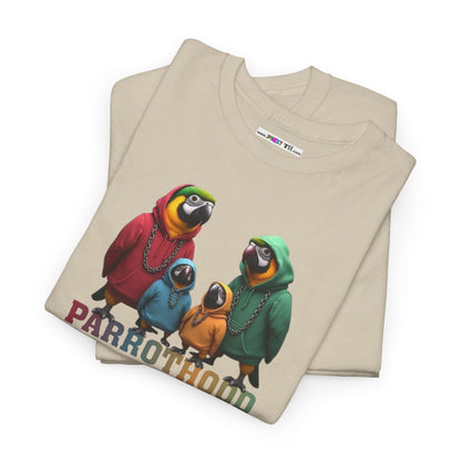 PARROTHOOD Unisex Heavy Cotton Tee