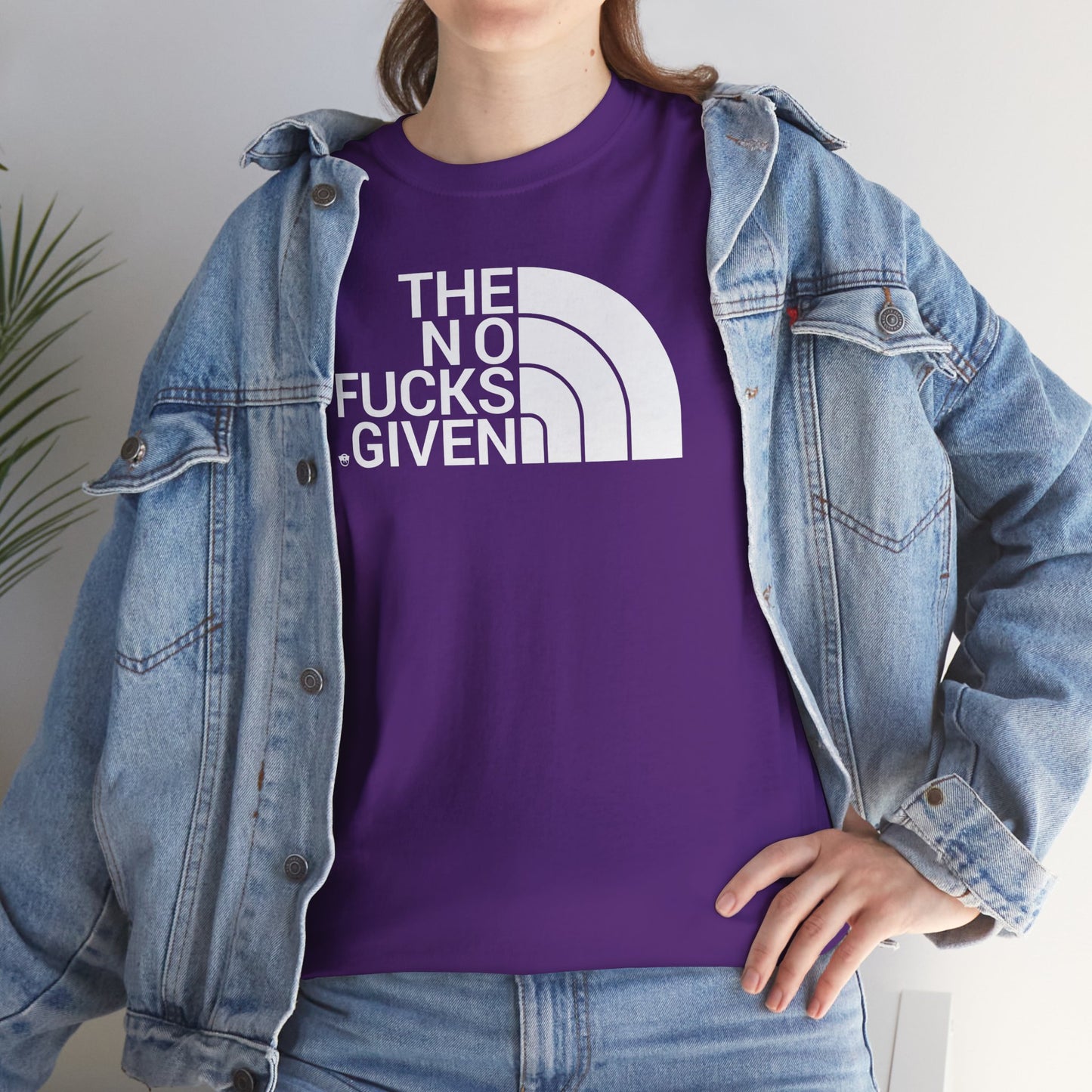 THE NO FUCKS GIVEN Unisex Heavy Cotton Tee