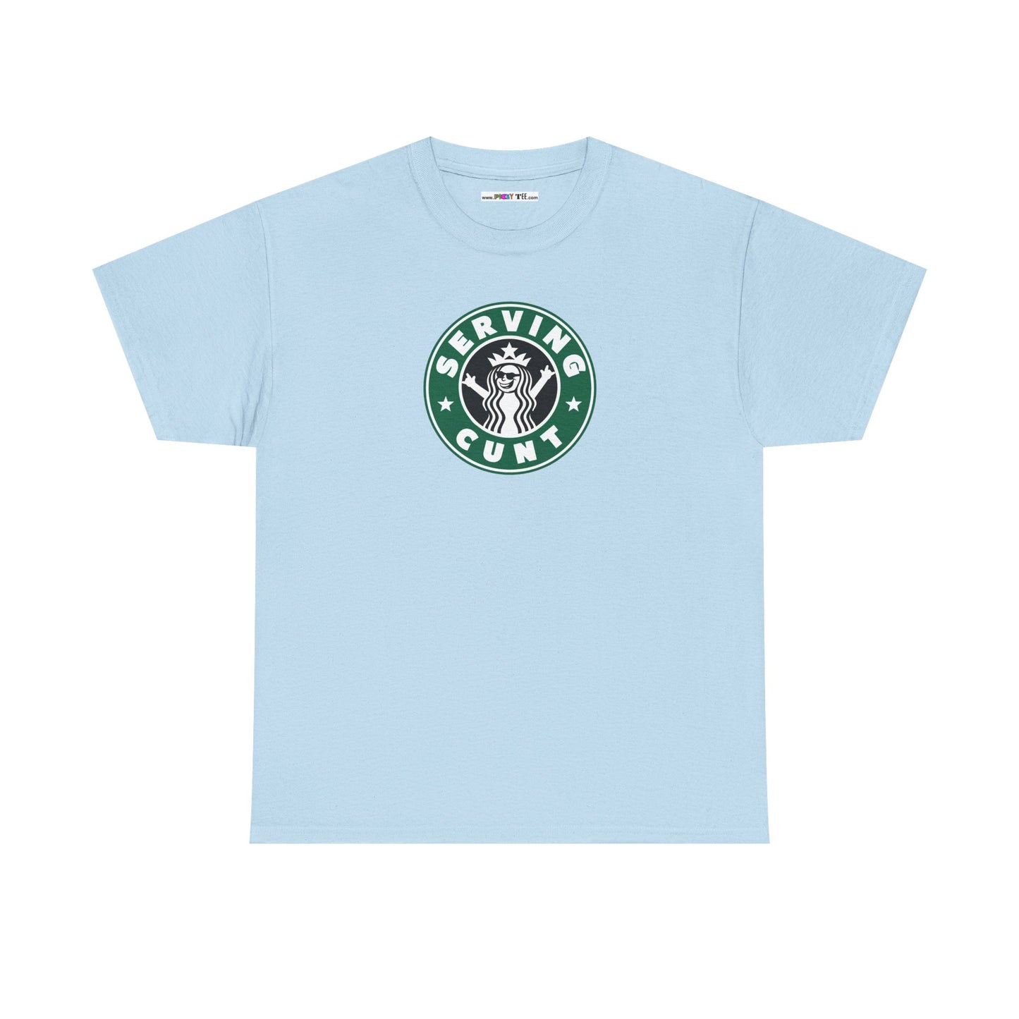 SERVINGCUNT Unisex Heavy Cotton Tee