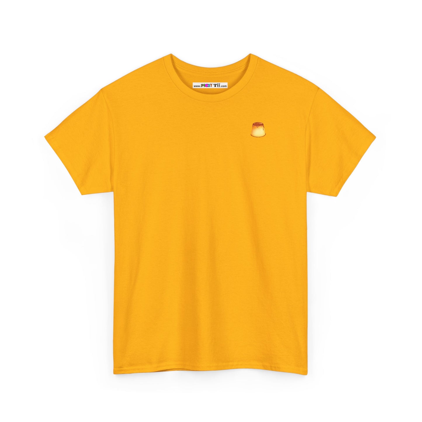 I LOVE IT WHEN A - FLAN COMES TOGETHER Unisex Heavy Cotton Tee