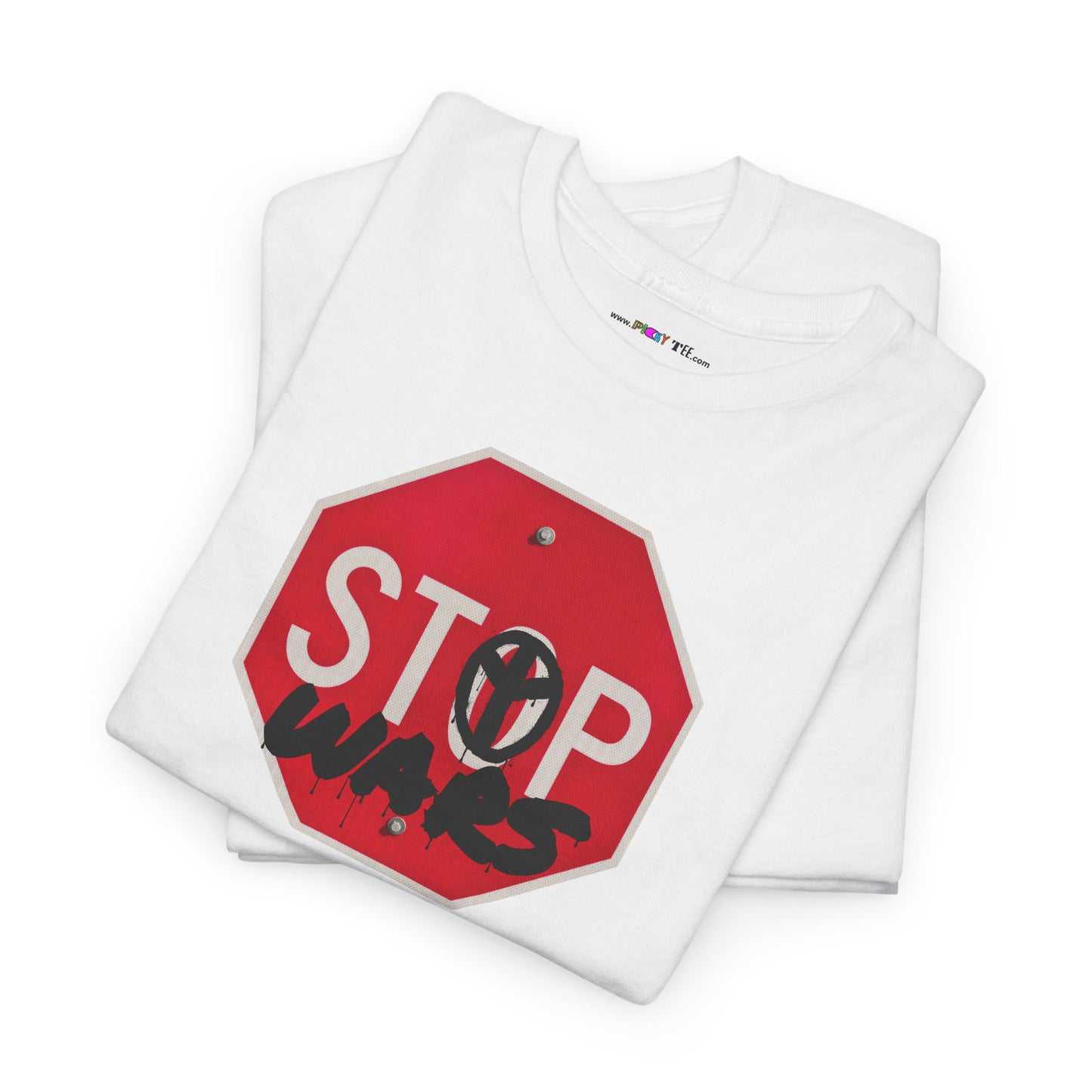 STOP wars Unisex Heavy Cotton Tee