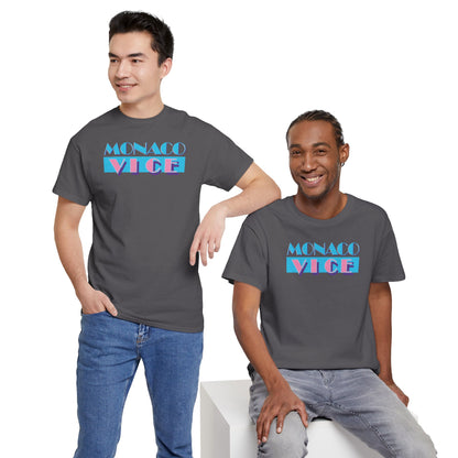 MONACO VICE Unisex Heavy Cotton Tee
