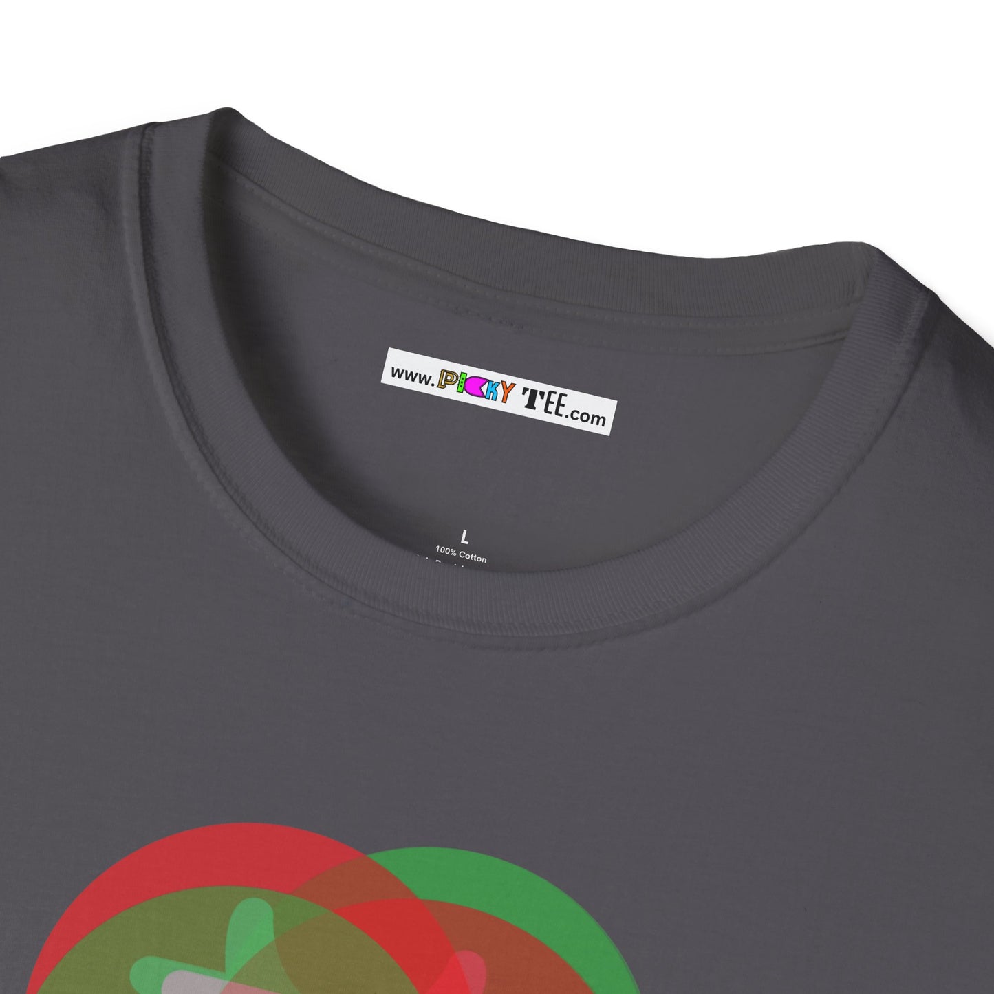 JUST THE RIGHT AMOUNT OF WHELMED Unisex Softstyle 100% Cotton T-Shirt