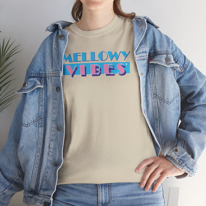 MELLOWY VIBES Unisex Heavy Cotton Tee