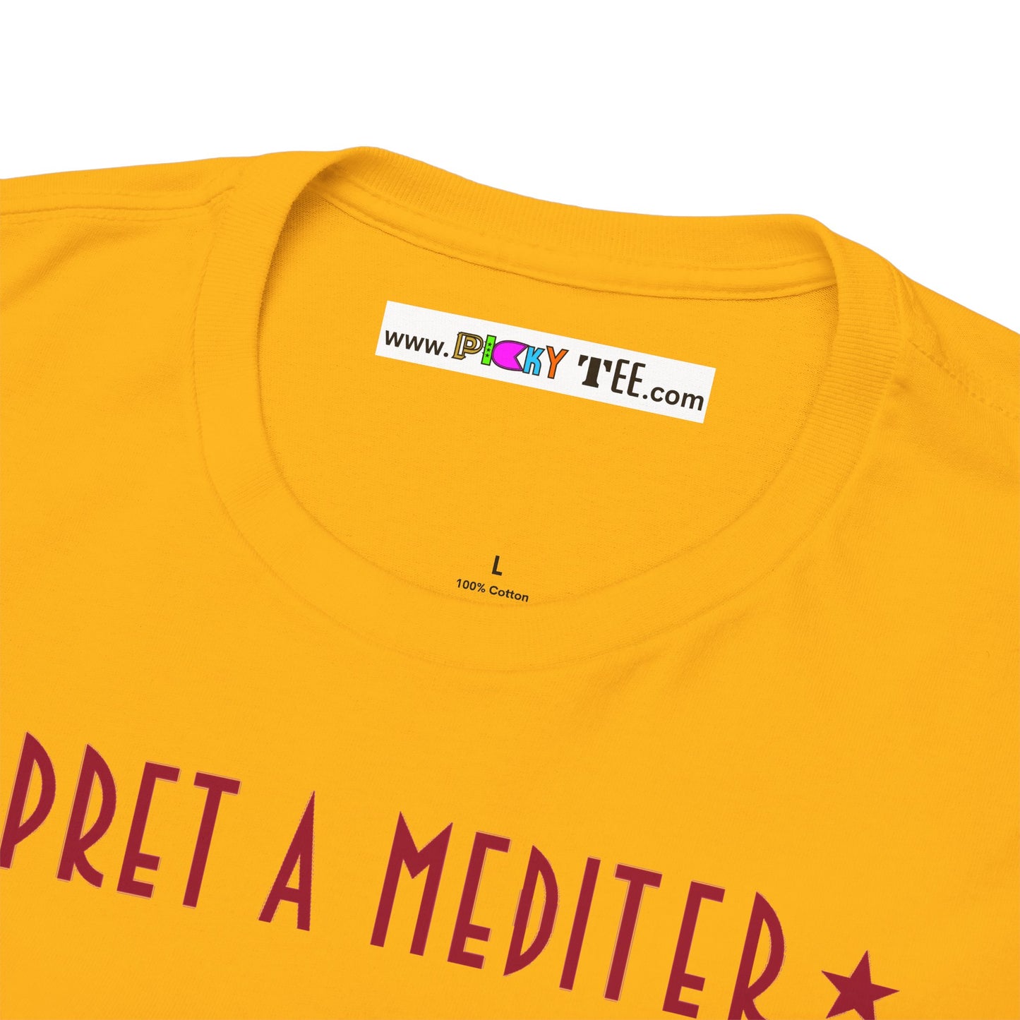 * PRET A MEDITER * Unisex Heavy Cotton Tee
