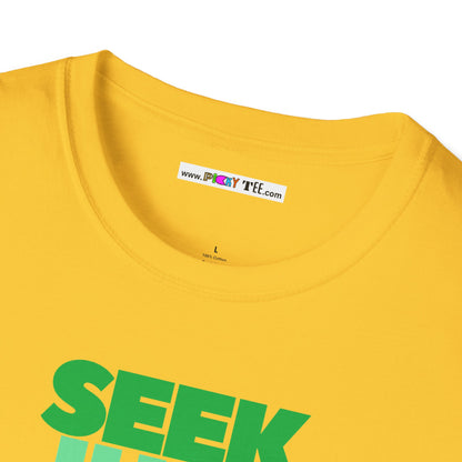 SEEK JUST THIS Unisex Softstyle 100% Cotton T-Shirt